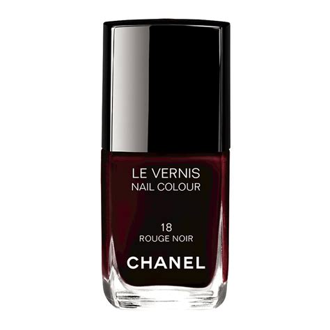 vernis à ongles chanel rouge noir|vernis à ongles de chanel.